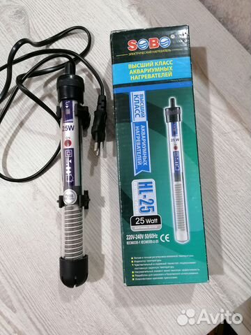 Аквариумный нагреватель купить в Волгограде | Животные и зоотовары | Авито