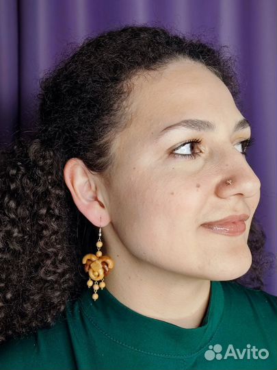 Серьги в стиле бохо