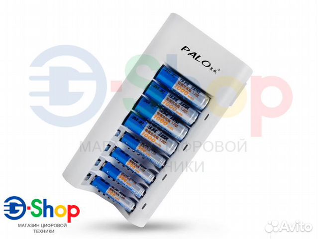 Зарядное устройство Palo PL-NC12 8x AA/AAA