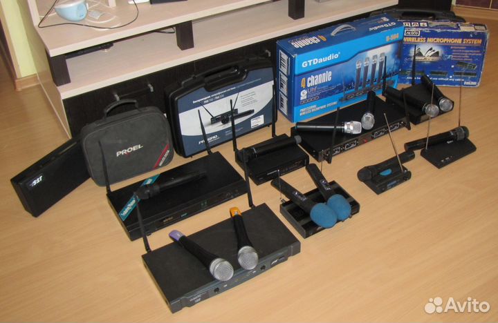 Микрофоны Вокальные Радио Pro 12ш Shure C-Mark