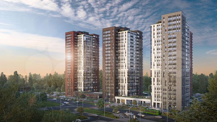 1-к. квартира, 33,2 м², 16/30 эт.