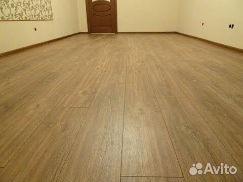 Укладка ламината, настил линолеума,плинтус, фанера