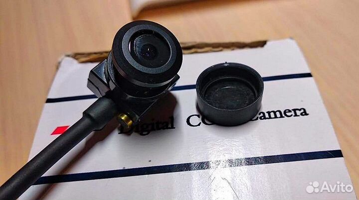 Миниатюрная AHD камера с микрофоном safcon. Новая