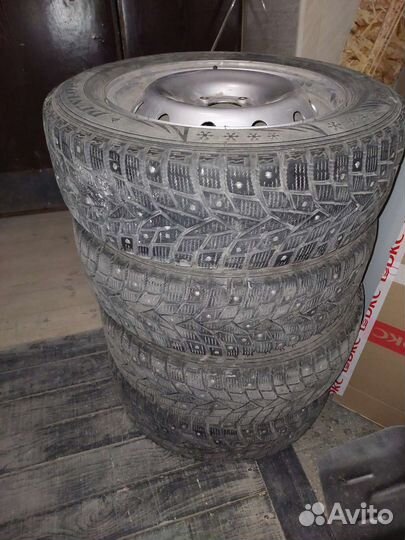 Зимние колеса на Лада Ларгус Рено Логан