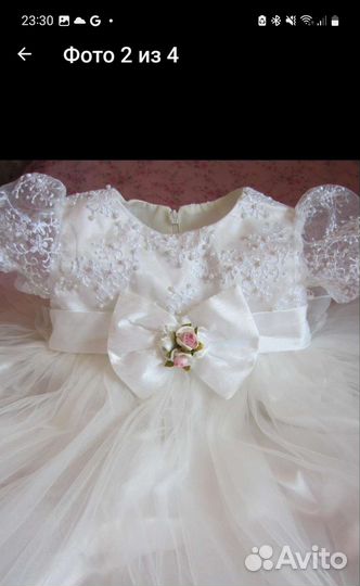 Праздничное платье для девочки
