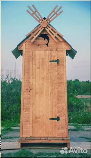 Уличный туалет с установкой QPQ