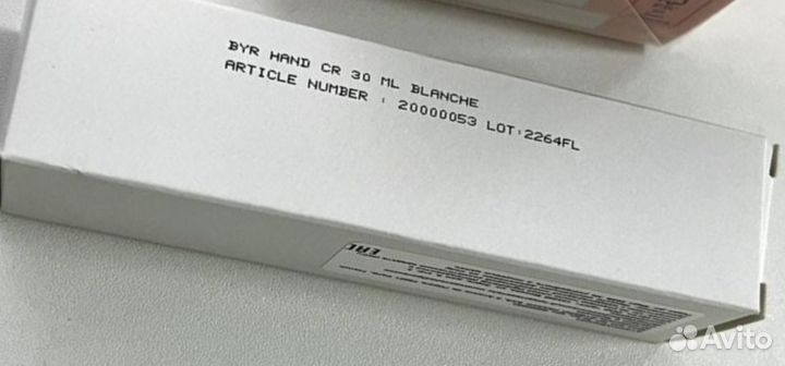 Крем для рук Byredo Blanche 30 ml оригинал