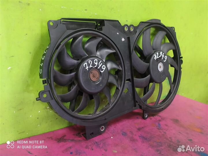 Вентиляторы радиатора Audi A6 C6 Allroad 3,0 caja