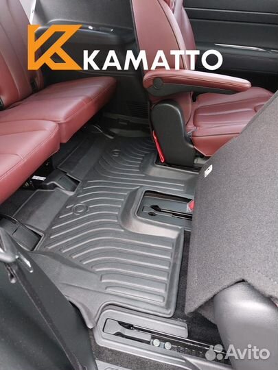 Ковры в салон Kamatto 3D Hyundai Palisade