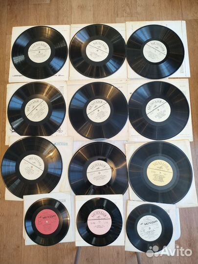 Пластинки детские Голубой щенок,Золушка и др