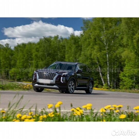 Плёнка для оклейки фар на автомобиле Hyundai Palis