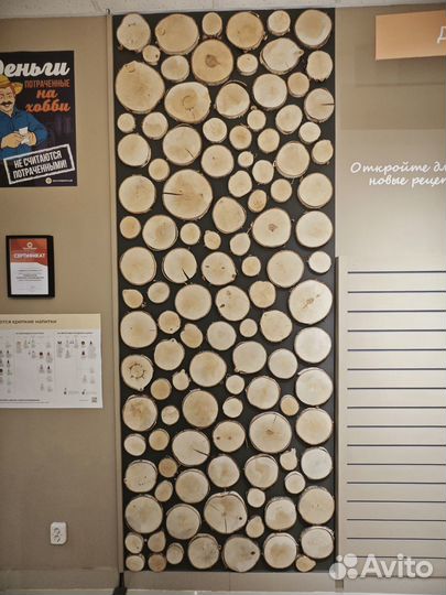 Декоративные спилы березы