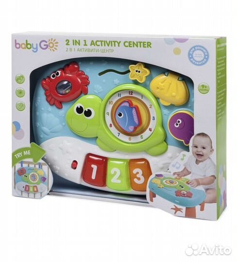 Развивающий столик baby go