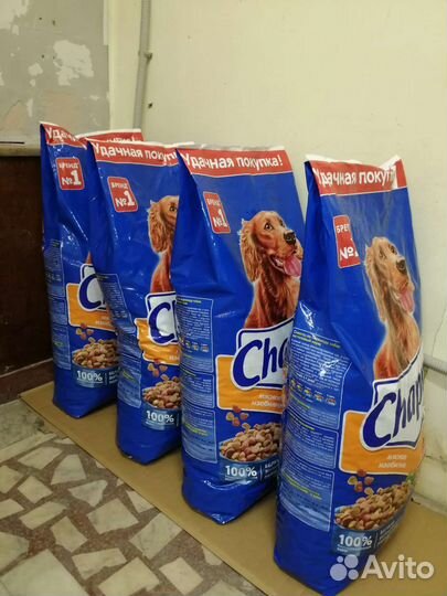 Сухой корм для собак Чаппи 15 кг
