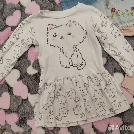 Вещи пакетом для девочки, размер 92