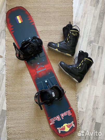 Сноуборд burton комплект