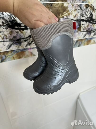 Резиновые сапоги lemigo 22-23р