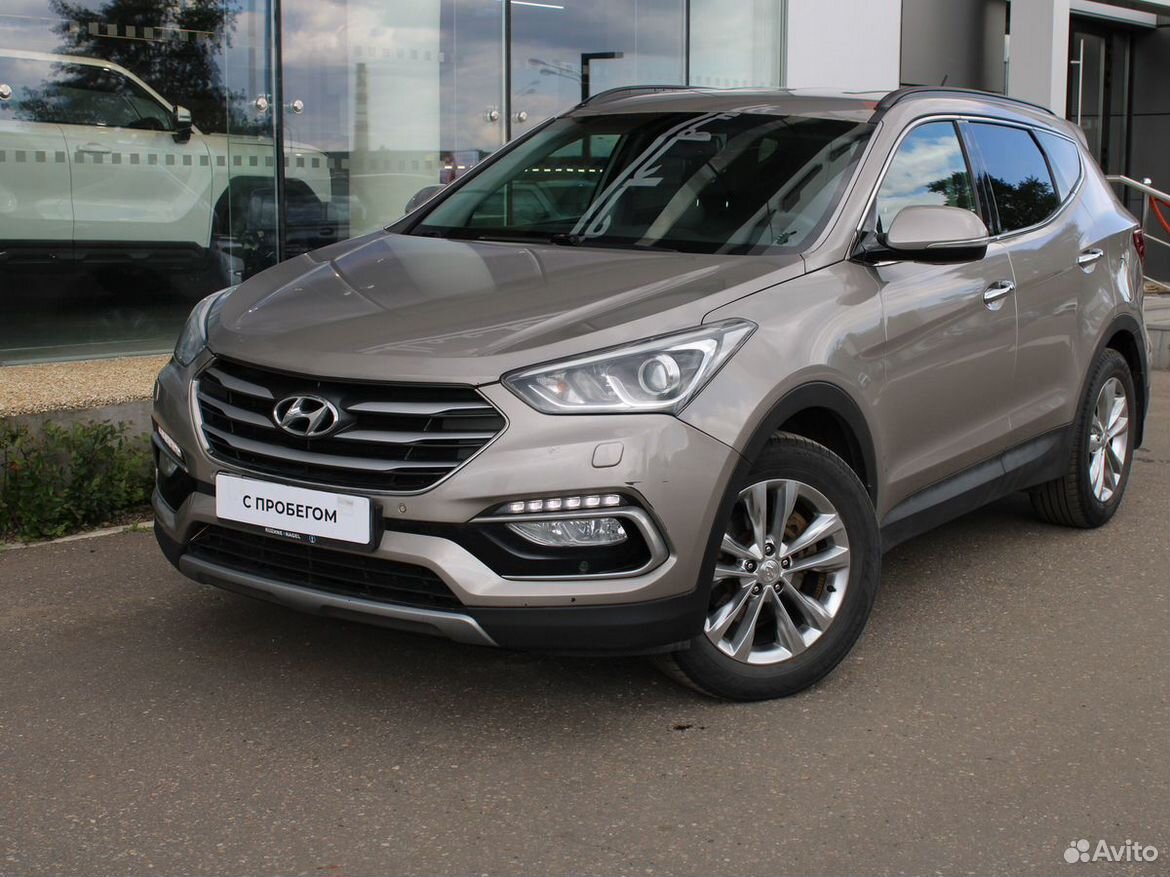 Hyundai Santa Fe 2.4 AT, 2016, 166 333 км