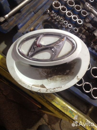 Накладка/кнопка механическое Hyundai Solaris 1 хэт