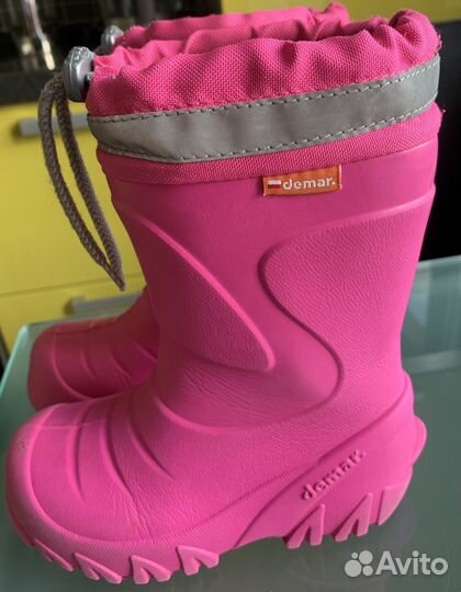 Сапоги утеплённые demar, размер 26-27