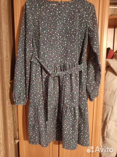 Платье на девочку тёплое