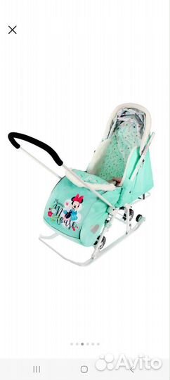 Детские санки коляска