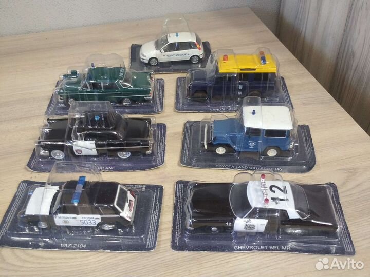 Полицейские машины мира 1:43 деАгостини