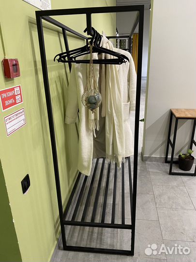 Вешало Стойка для одежды лофт