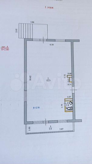 Торговая площадь, 70 м²