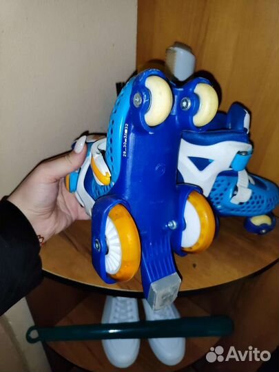 Роликовые коньки детские раздвижные 29-32р