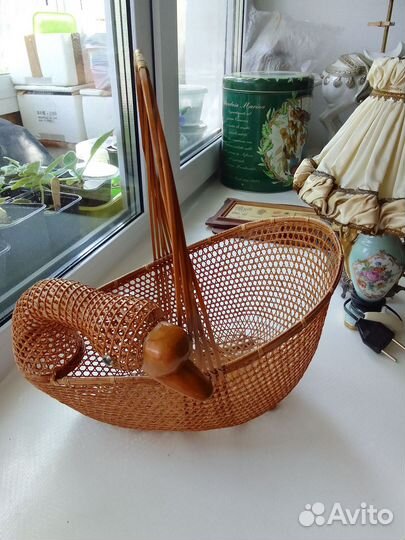 Корзины интерьерные винтаж