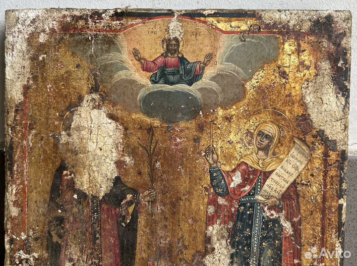 Икона Святые Екатерина и Параскева