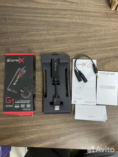 Внешняя звуковая карта Creative Sound BlasterX G1