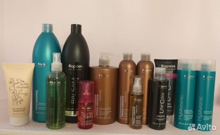 Шампуни,бальзамы,маски, спреи, флюиды Kapous