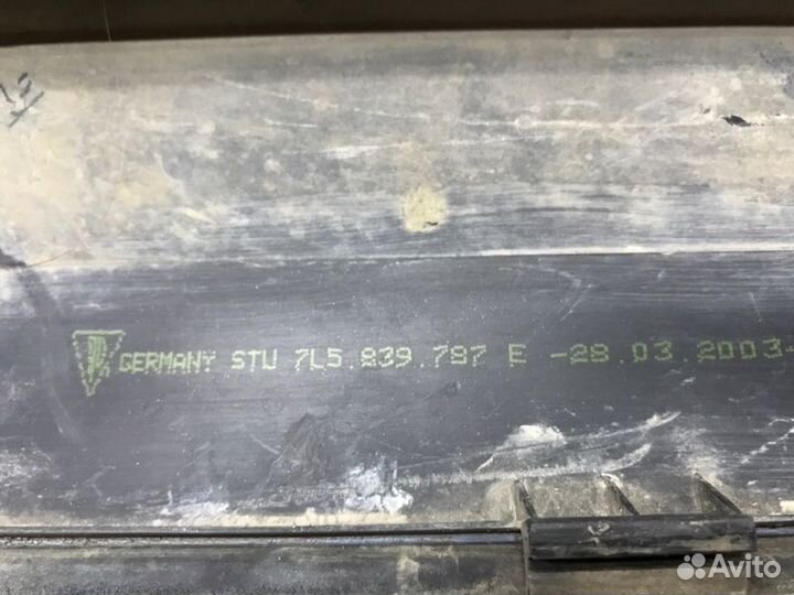 Молдинг двери задний левый Porsche Cayenne 955