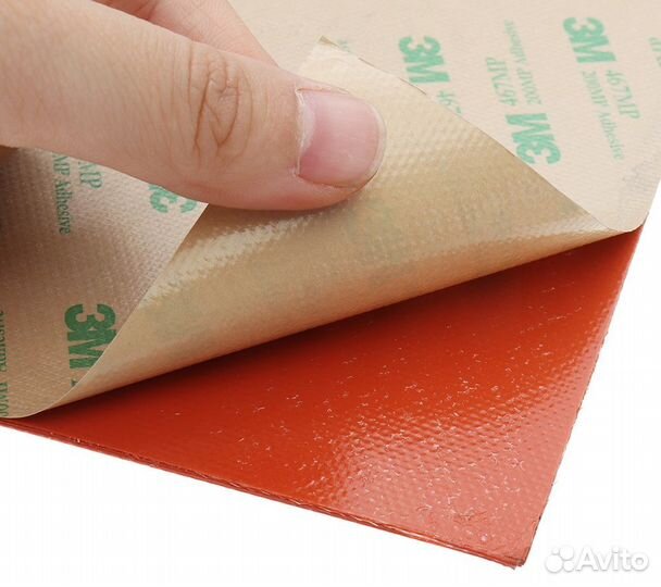 Нагревательный силиконовый стол 200x200 мм 220В 2