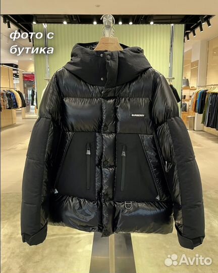 Пуховик мужской Burberry (black)