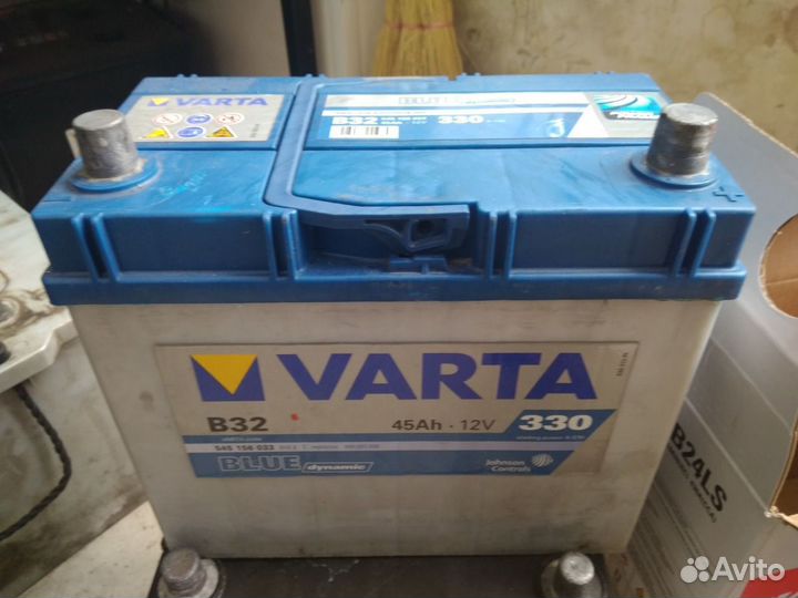 45Ач аккумулятор б/у Varta B32