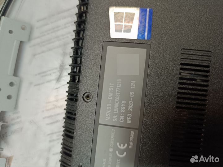 Корпуса ноутбуков asus f509ma, x550, m570d, x705