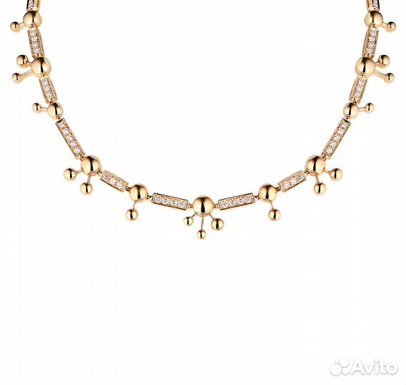 Колье Bvlgari Astrale Yellow Gold & Diamonds