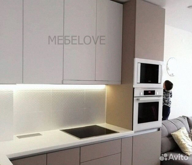 Кухня готовая новая прямая в рассрочку угловая