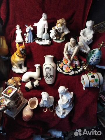 Статуэтка фарфор Песочные, Дулево, лфз