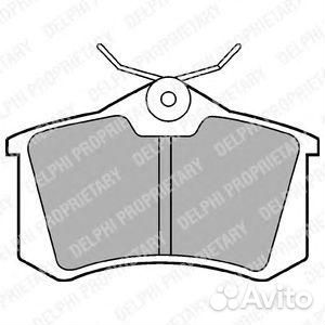 Колодки тормозные audi 96/citroen 99/renault 98/pe