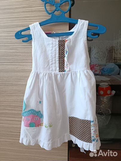 Платье для девочки 92