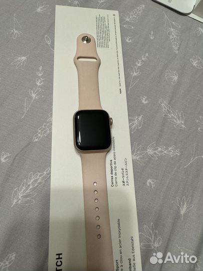 Часы apple watch 5 40 mm pink sand