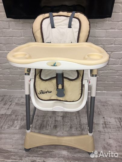 Стульчик для кормления caretero bistro