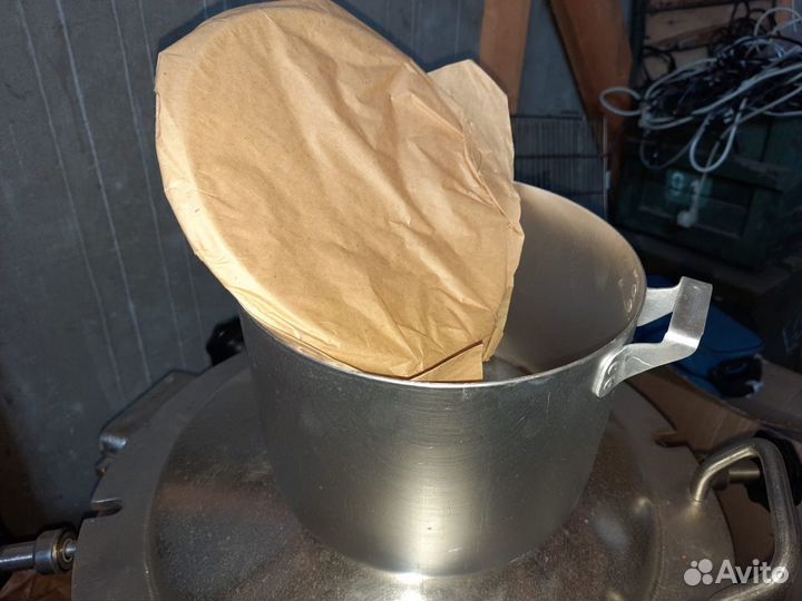 Кастрюля алюминиевая 6/8 л