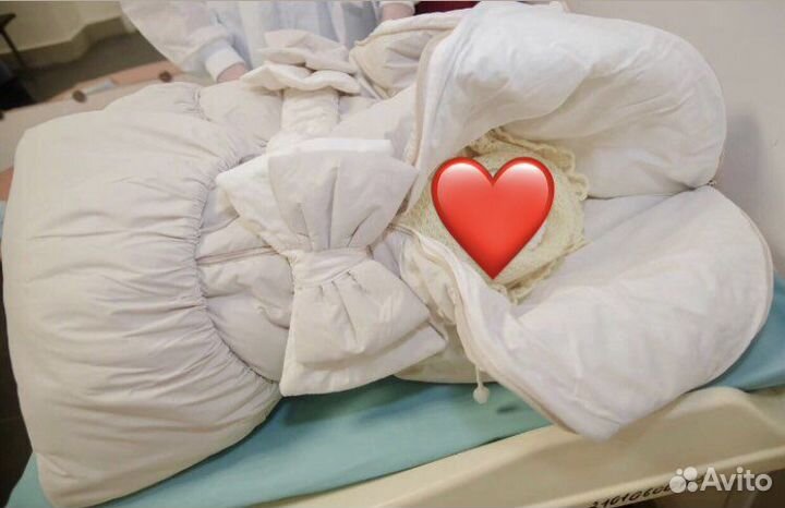 Конверт на выписку для двойни 56-68р