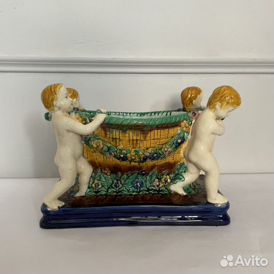 Ваза-кашпо антикварная начала XX века