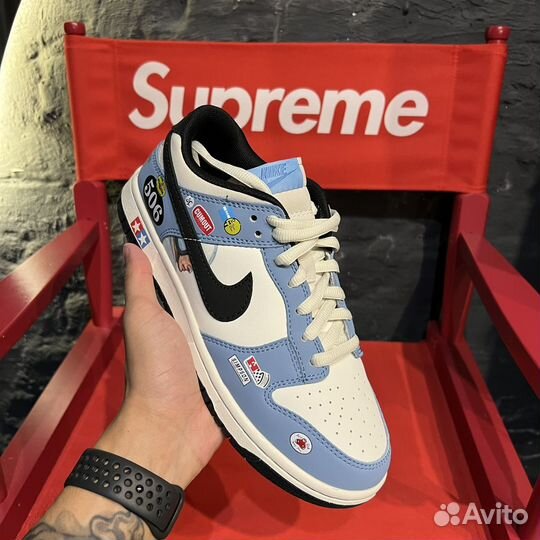 Кроссовки Nike SB Dunk Low Racing Buggy Blue